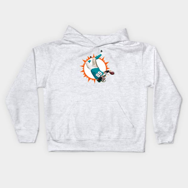 DOLPHINS INELIGIBLE Kids Hoodie by thedeuce